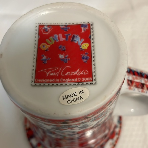 Paul Cardew Quilting Coffee Mug - Picture 8 of 8
